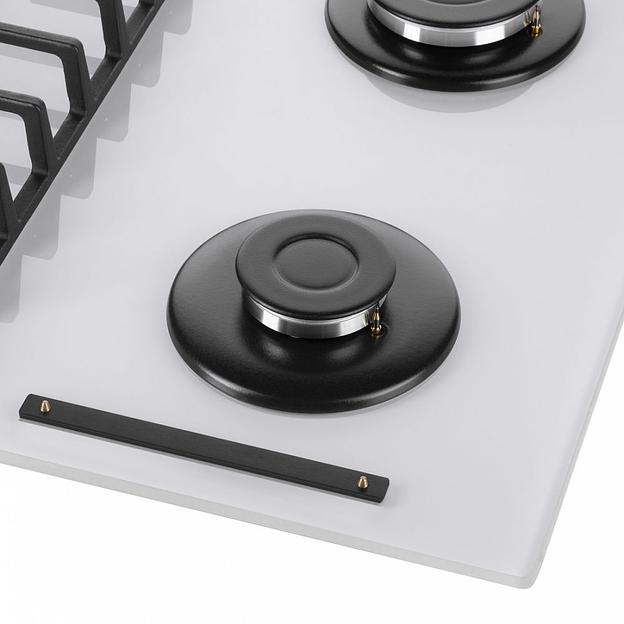 Газовая варочная поверхность Maunfeld EGHG.64.6CW/G белый фото 9