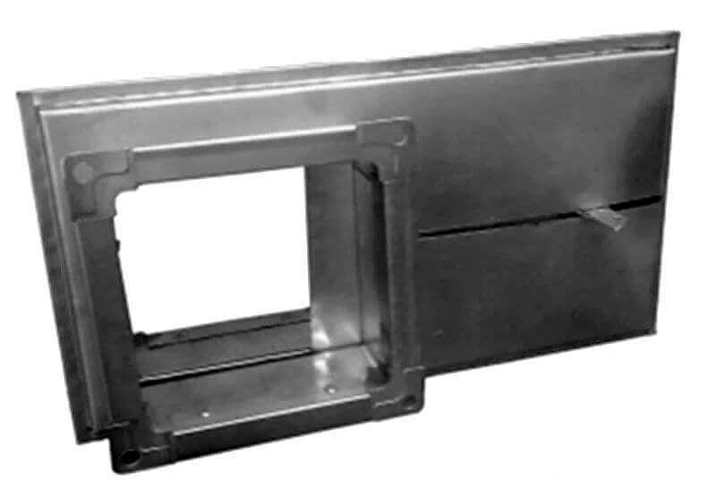 Шибер прямоугольный 200х200 фото 1