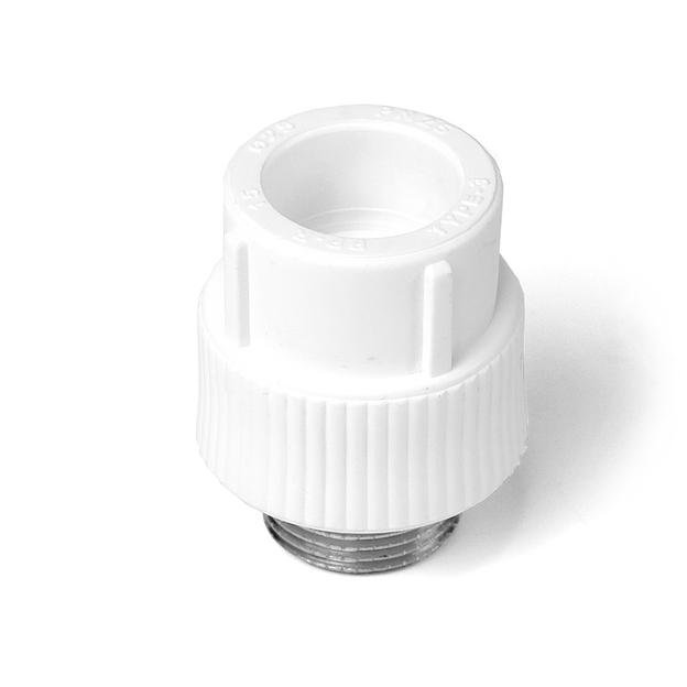 Муфта комбинированная 25x3/4' НР полипропиленовая PPR белый фото 6