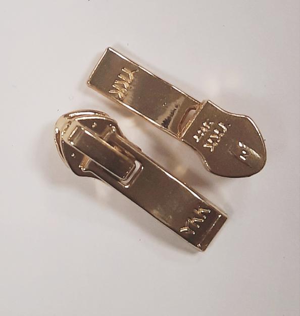 Бегунок №7 спираль золото фото 1