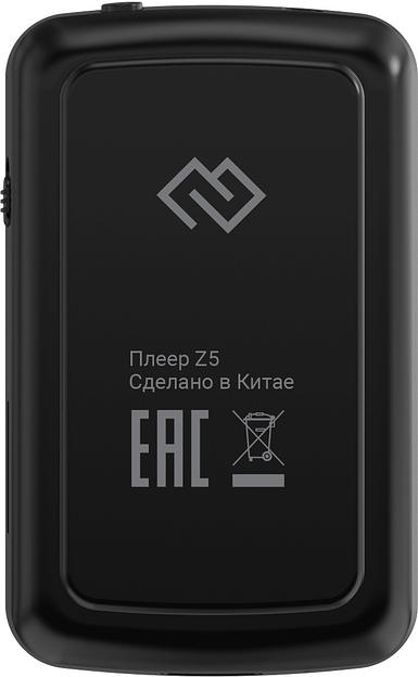 Плеер Hi-Fi Flash Digma Z5 BT 16Gb черный/1.54"/FM/microSD/microSDHC/clip фото 2
