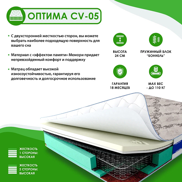 Матрас Оптима CV-05 фото 1