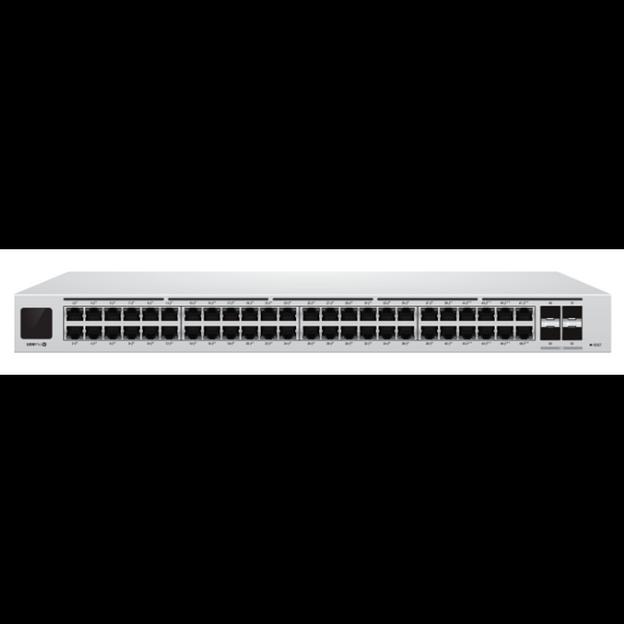 Коммутатор Ubiquiti USW-Pro-48-POE 4SFP+ 600W управляемый фото 1