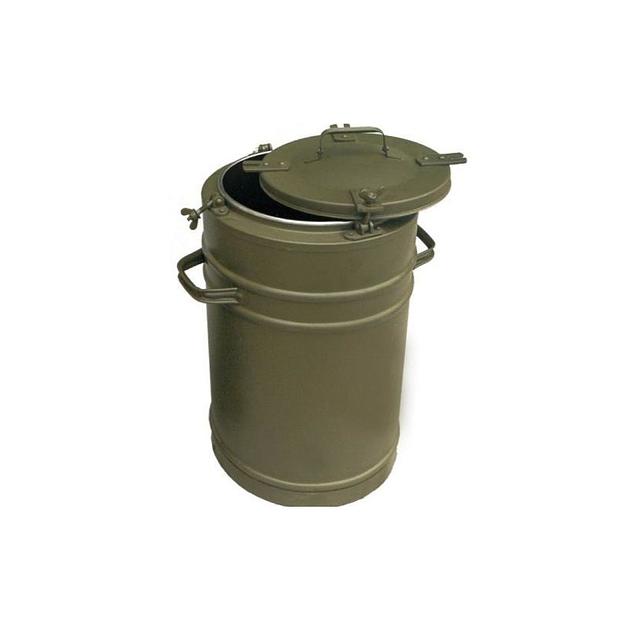 Термос 25 л. нерж. колба кругл. темно-зел.ТУ14116685 /1/ фото 1