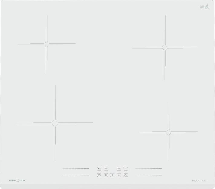 Индукционная варочная поверхность Krona FARBE 60 WH белый фото 1