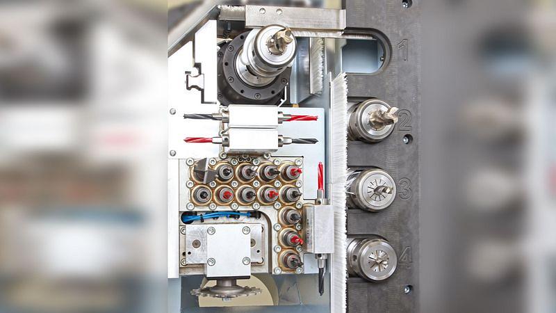 Обрабатывающие центры с ЧПУ вертикального типа DRILLTEQ V-200 фото 6