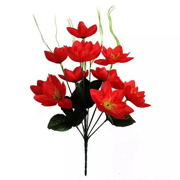 Букет георгинов 12 голов 38см 019-315 080-315 фото 3