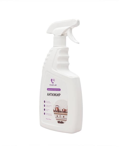 Средство для уборки кухни «Антижир» серии «FRESH air» БИО c профессиональным триггером 750 мл Аэрофреш опт фото 3