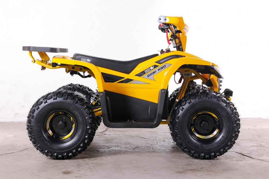 Квадроцикл GreenCamel Гоби K90 жёлтый (48V 750W R7 Дифф) Lux Bluetooth фото 5