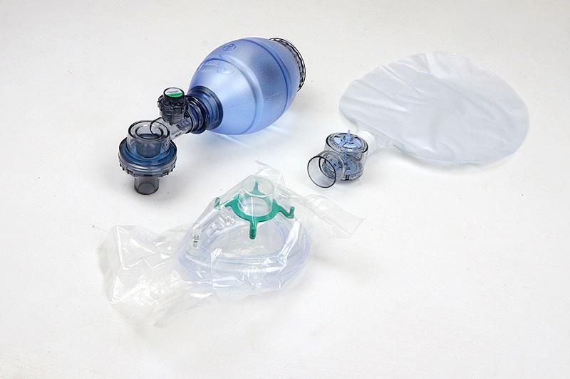 Комплект одноразовый «Амбу» для проведения искусственной вентиляции легких ручным способом детский в условиях дыхательной недостаточности любой этиологии ОПТ фото 1