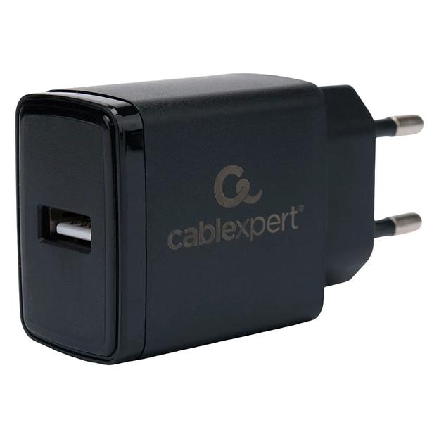 Cablexpert Зарядное устройство 5Вт, 1А, 1xUSB, черный, пакет (MP3A-PC-57) фото 1