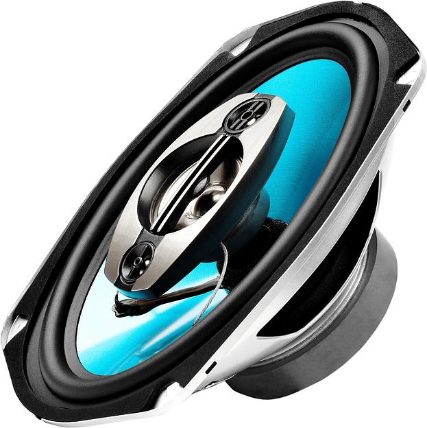 Колонки автомобильные Ural Бирюза АС-Б6947 200Вт 93дБ 4Ом 15x23см (6x9дюйм) (ком.:2кол.) коаксиальные четырехполосные фото 1