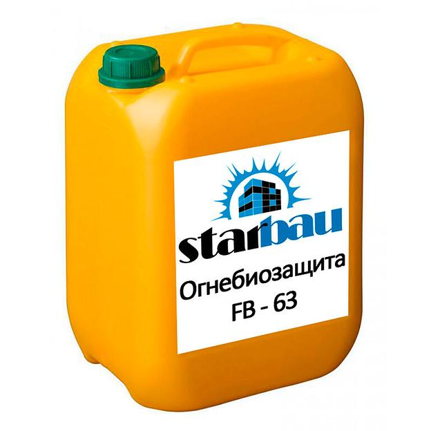 Огнебиозащита StarBau FB-63 2гр. 10л фото 1