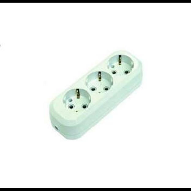 Колодка удлинителя 3-м с заземл. Makel MGP131 фото 1