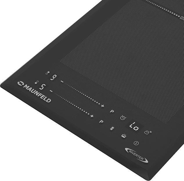 Индукционная варочная поверхность Maunfeld CVI292S2FDGR Inverter черный фото 6