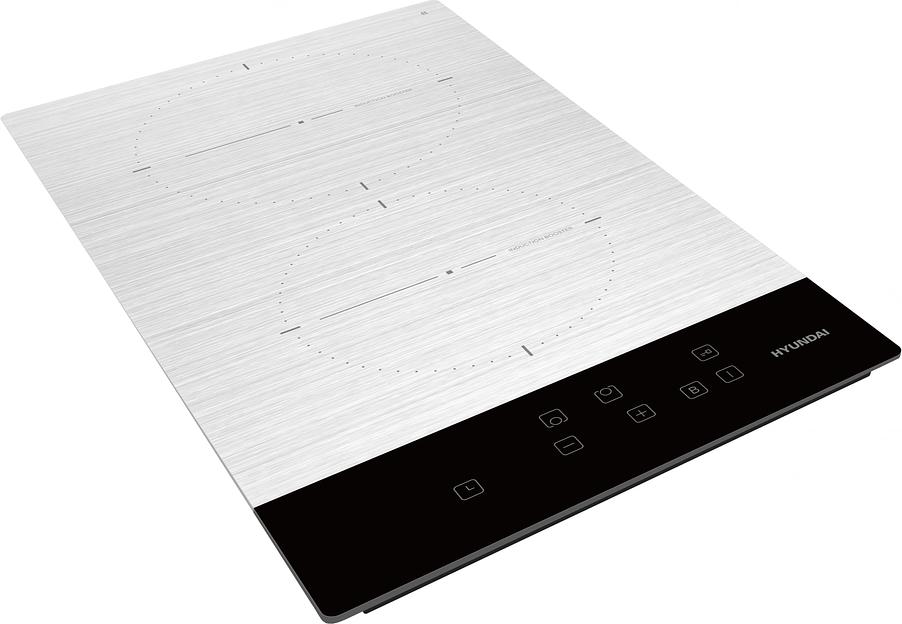 Индукционная варочная поверхность Hyundai HHI 3772 GR серебристый фото 3