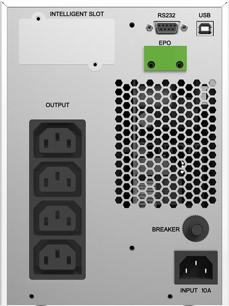 Источник бесперебойного питания Ippon Na+ TA 1000 1000Вт 1000ВА белый фото 2