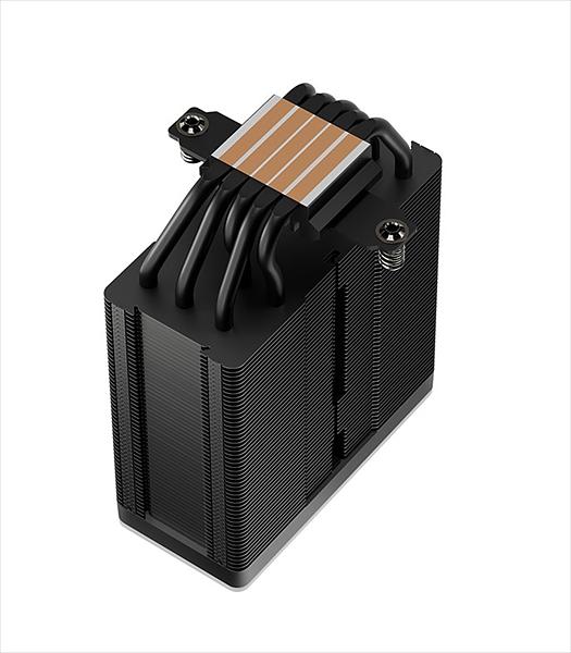 Кулер для процессора DEEPCOOL AG500 BK ARGB V2 черный 120мм алюминий+медь 1900rpm 29.4db 40pin 240W 160мм фото 6