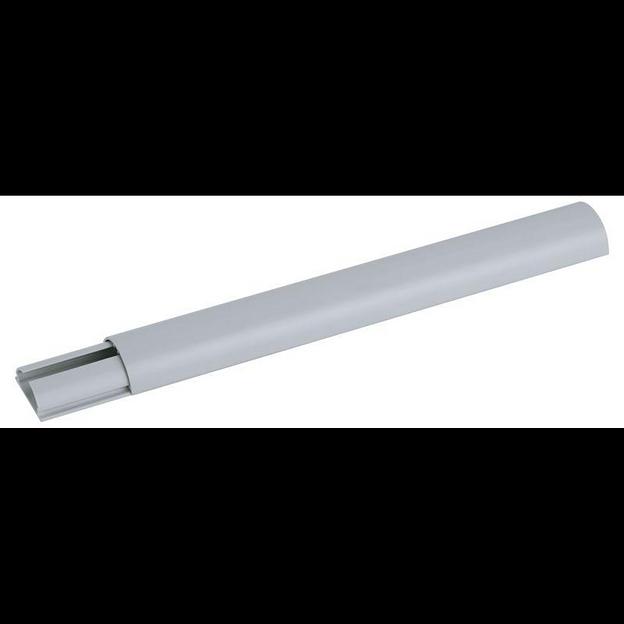 ЭРА Б0056078 Кабель канал KK-30-13-F полукруглый 30х13 серый (2 метра) фото 1