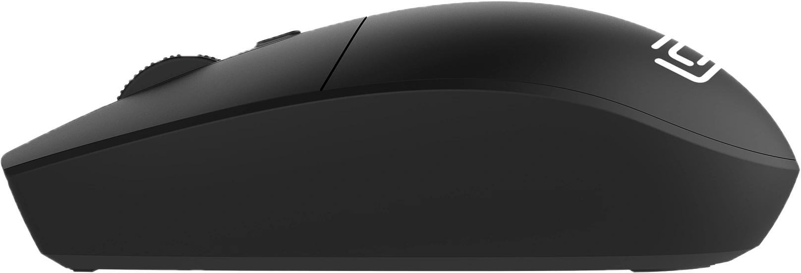 Мышь Оклик 201MW черный оптическая 1600dpi беспров. USB 4but (2070318) фото 3