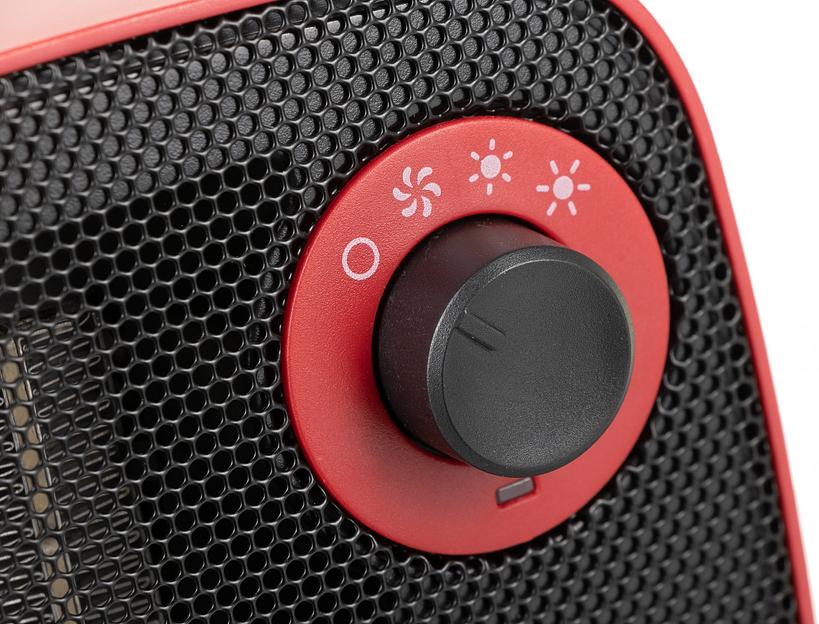 Тепловентилятор Centek CT-6022 1500Вт красный/черный фото 7