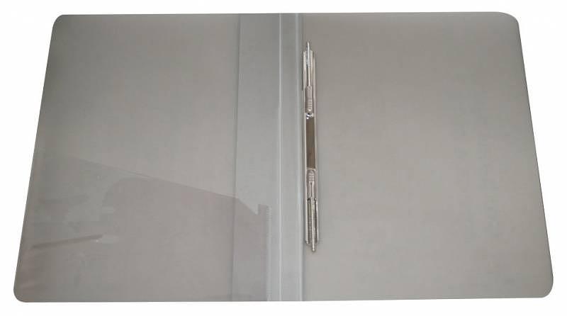 Папка метал.пруж.скоросш. Бюрократ -PZ07P A4 пластик 0.7мм внут.и торц.карм ассорти фото 5