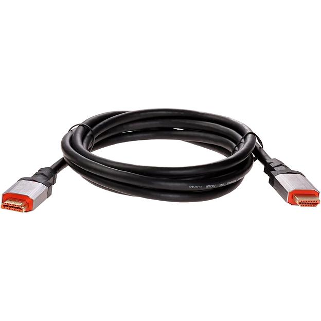 Кабель HDMI 19M/M,ver. 2.1, 8K@60 Hz 2m метал разъемы, Telecom VCOM Telecom TCG365-2M фото 6
