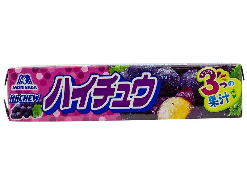 Конфеты жевательные Hi-Chew со вкусом винограда 12шт, Morinaga, 55,2г фото 1