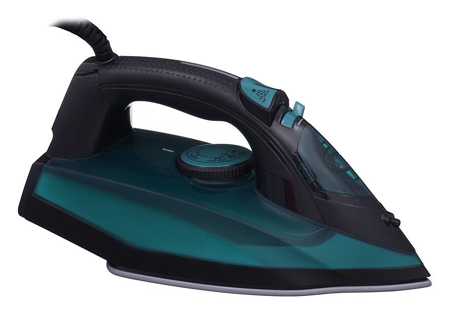 Утюг Hyundai H-SI01124 2600Вт черный/зеленый фото 3