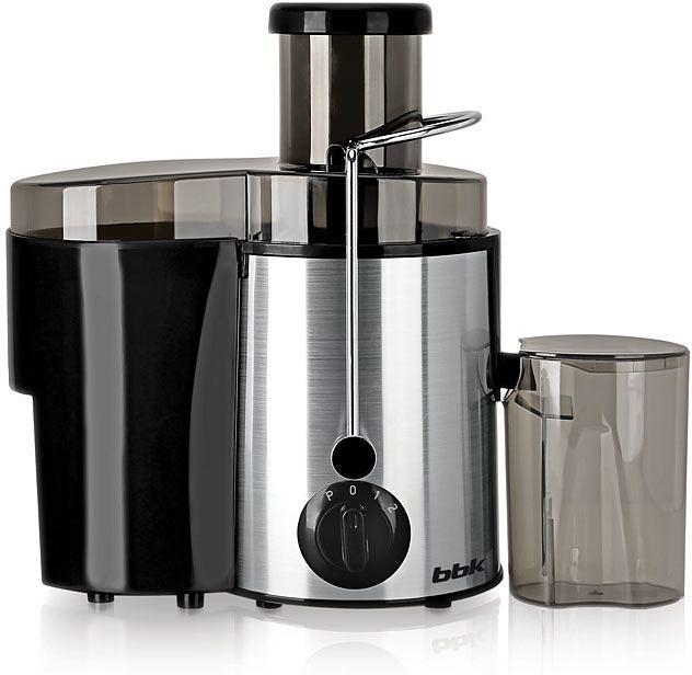 Соковыжималка центробежная BBK JC080-H06 800Вт рез.сок.:500мл. черный/серебристый фото 1