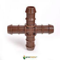 16 Х фитинг проходной коричневый Azud фото 1