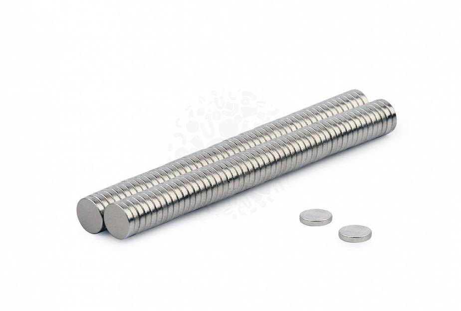 Неодимовый магнит диск 5х1 мм фото 5