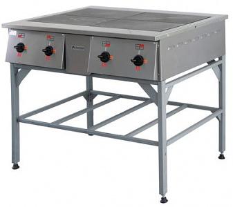 Плита ПЭ-0.48Н ТЭН-сталь. 4-х конфорочная без жарочного шкафа фото 2