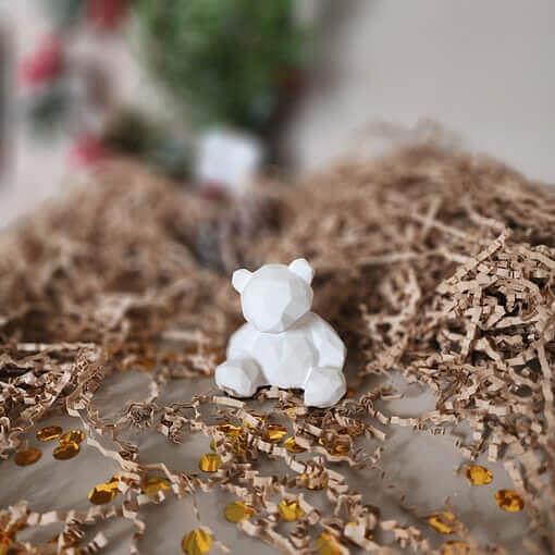 Фигурка «Медведь» полигональный ОПТ фото 1