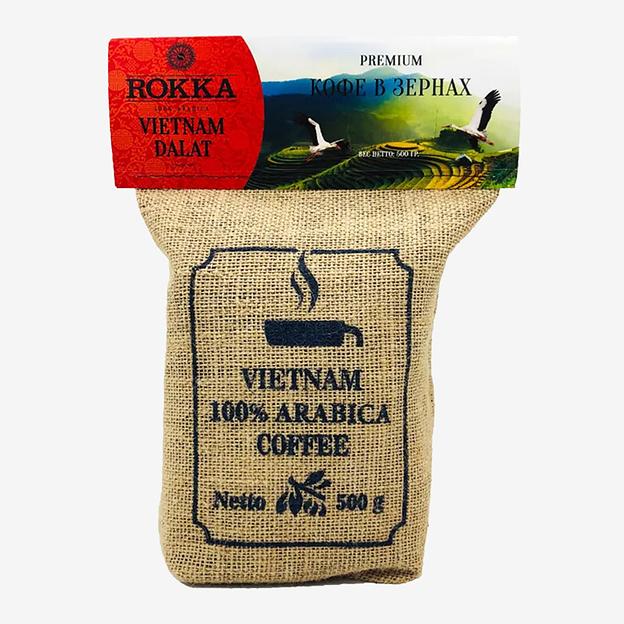 Кофе в зёрнах ROKKA «Вьетнам Далат» 500 г ОПТ фото 1