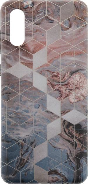 Чехол (клип-кейс) Gresso для Samsung Galaxy A02 Meridian золотистый/синий (GR17AAAE8918) фото 1