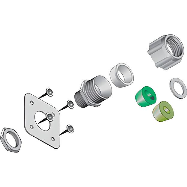 Устройство для ввода кабеля под теплоизоляцию LEK/U фото 1