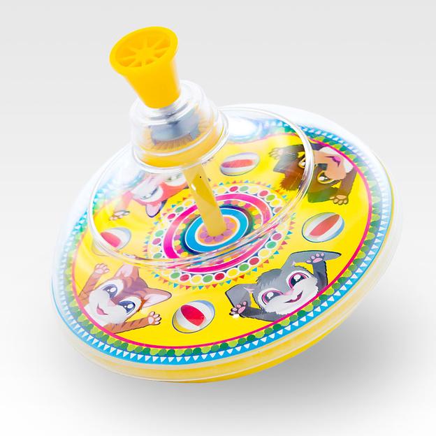 Игрушка юла «Веселые зверята», опт фото 5