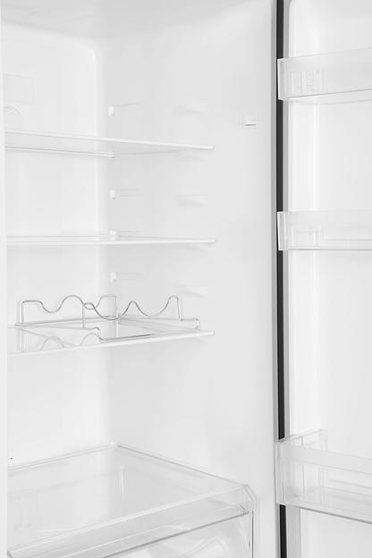 Холодильник Kraft KF-NF293D графит двухкамерный 201/61л морозилка снизу фото 9