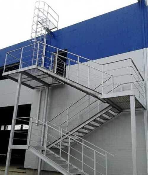 Многомаршевые лестницы фото 1