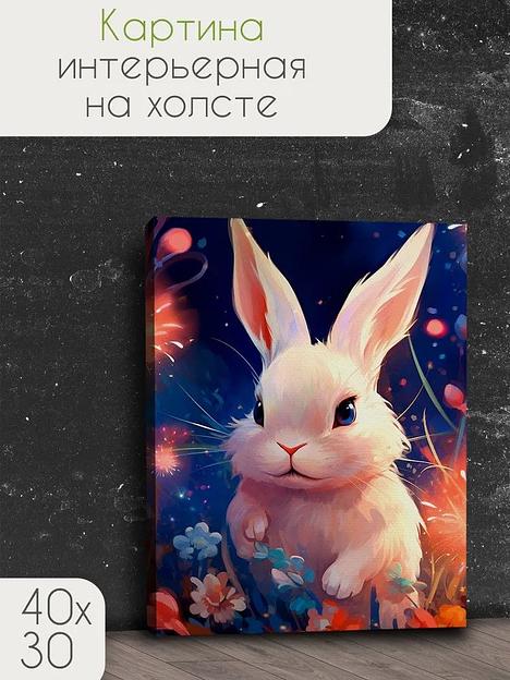 Картина интерьерная на холсте 40×30 см в ассортименте ОПТ фото 3