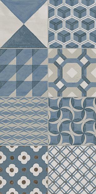 Декор Kerama Marazzi Онда 4 матовый обрезной 300x600 фото 1