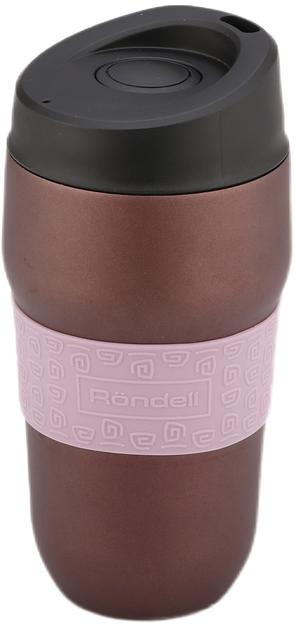 Термокружка для напитков Rondell Tierno RDS-1958 0.32л. фиолетовый/черный картонная коробка фото 1