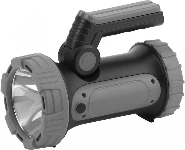 Фонарь ручной Эра PA-703 серый/черный 10Вт лам.:светодиод.x1 (Б0041472) фото 1