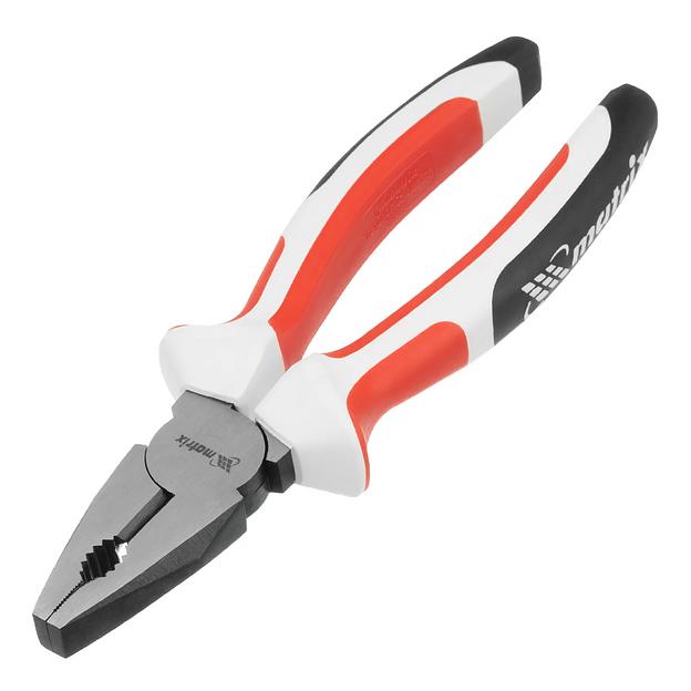 Плоскогубцы Premium, 200 мм, трехкомпонентные рукоятки фото 1