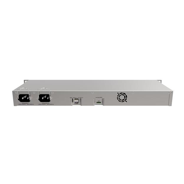 RB1100Dx4 Dude Edition (RB1100AHx4 Dude Edition) Router 1U 19" Rack Mount. Ethernet 13x 10/100/1000 +Serial. PoE. 2xSATA, 2xM2, 60Gb M2SSD. 220/48V {10} (002648) фото 2