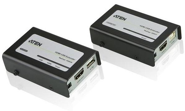 Удлинитель ATEN HDMI USB EXTENDER W/EU ADP*VE803-AT-G (VE803-AT-G) фото 1
