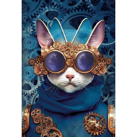 Пазл 500 элементов Механический кот, ФРЕЯ PZL-500/40 фото 1