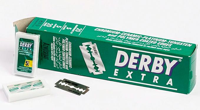 Derby Лезвия для бритья двусторонние Extra опт фото 4