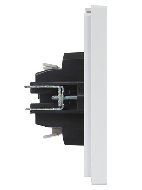 FORTE&PIANO Выключатель 1-клавишный проходной 10А FP203 белый IEK фото 4